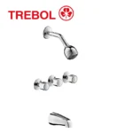 MEZCLADORA DE 8” PARA DUCHA Y TINA - TREBOL