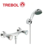 MEZCLADORA DE 8” DE DUCHA EXTERIOR - TREBOL