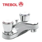 MEZCLADORA DE 4” PARA LAVATORIO - TREBOL
