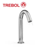 LLAVE SENSOR PICO BAJO 24 CM PARA LAVATORIO - TREBOL