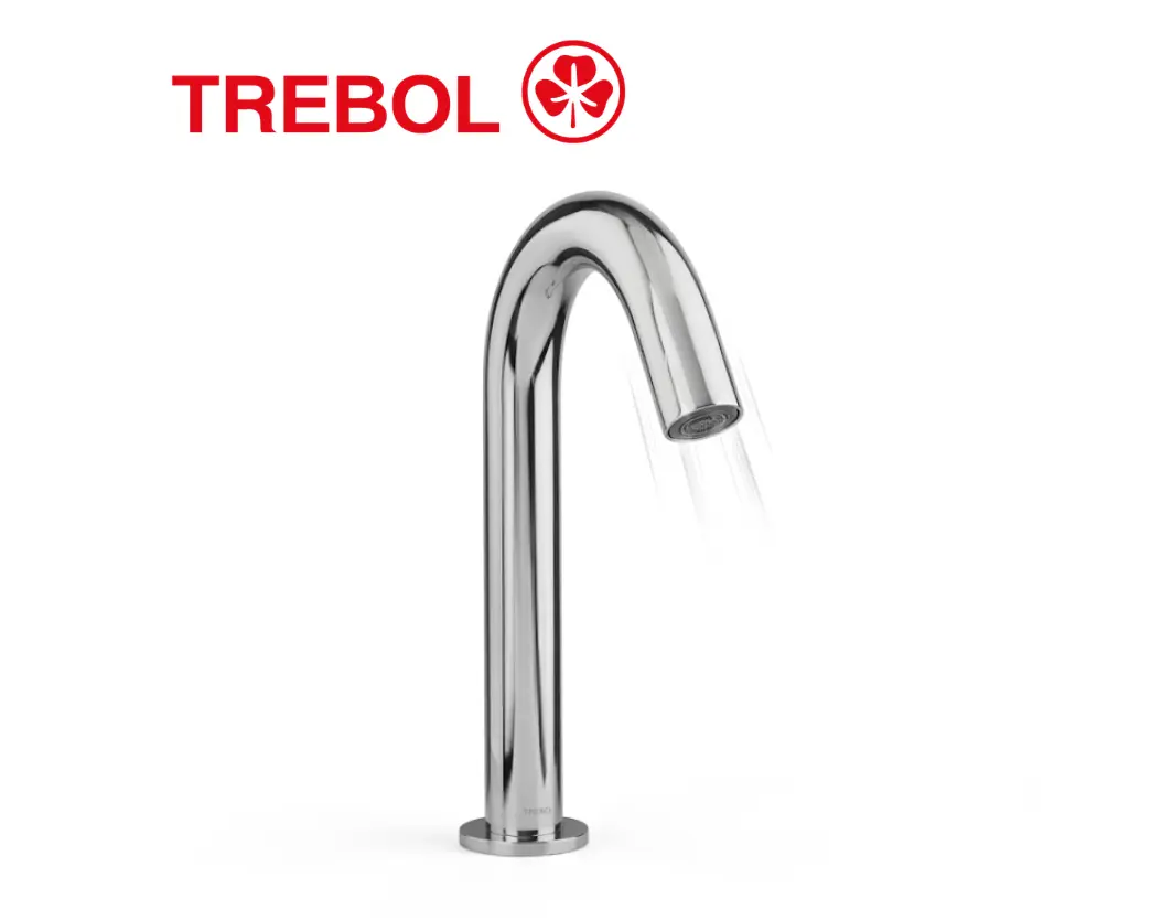 PLANTILLAS DE IMAGENES DE WEB - 2026-06-16T203142.654 LLAVE SENSOR PICO BAJO 24 CM PARA LAVATORIO - TREBOL - Imagen 1
