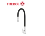 LLAVE DE COCINA AL MUEBLE MEMPHIS PICO FLEXIBLE - TREBOL
