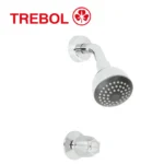 LLAVE DE ½” EMPOTRADA PARA DUCHA C/SALIDA DE DUCHA GRAZIA - TREBOL