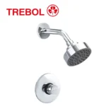 LLAVE DE ½” EMPOTRADA TEMPORIZADA DE DUCHA - TREBOL
