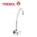 LLAVE DE ½” A LA PARED PARA COCINA - TREBOL