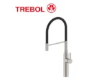 LAVD MEZ MONOC ALTO C/PICO FLEX INOX - TREBOL