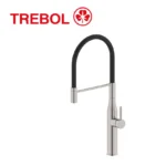 LAVD MEZ MONOC ALTO C/PICO FLEX INOX - TREBOL