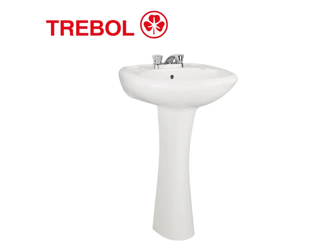 PLANTILLAS DE IMAGENES DE WEB - 2026-06-19T051730.520 LAVATORIO MANANTIAL CON PEDESTAL UNIVERSAL - TREBOL - Imagen 1