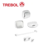 KIT DE ACCESORIOS DE LOZA ADHESIVOS - TREBOL
