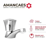 LLAVE DE LAVATORIO SOFÍA - AMANCAES