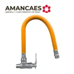 LLAVE LAVADERO MILLET PICO FLEX. NARANJA - AMANCAES