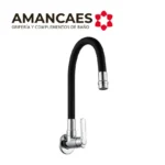 LLAVE LAVADERO MILLET PICO FLEX. NEGRO - AMANCAES