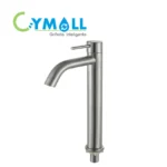 LLAVE DE LAVATORIO PARA OVALIN ALTA INOX  - CYMOLL