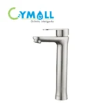 MEZCLADORA DE LAVATORIO PARA OVALIN PREMIUM ALTA INOX - CYMOLL