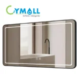 ESPEJO LED NEGRO 600*800MM, ANTI. - CYMOLL