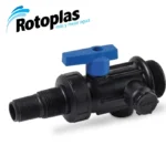 MULTICONECTOR CON VÁLVULA ESFÉRICA INTEGRADA - ROTOPLAS