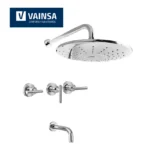 MEZCLADORA PARA DUCHA TINA C/SALIDA - VAINSA