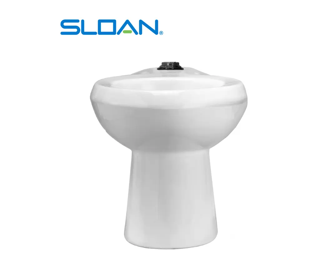 PLANTILLAS DE IMAGENES DE WEB (5) INODORO COMPLETO DE PORCELANA VITRIFICADA - SLOAN - Imagen 1