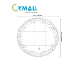 ESPEJO LED DELINIADO - CYMOLL - Imagen 2