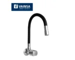 LLAVE PARA LAVADERO A LA PARED P/FLEX NEGRO - VAINSA