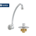 BATERÍA PEDAL CON PICO DE LAVADERO A LA PAREDTEMPORIZADA - VAINSA