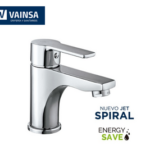 MEZCLADORA MONOCOMANDO PARA LAVATORIO BAJA