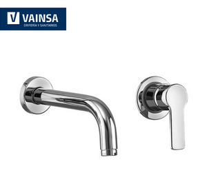 MEZCLADORA MONOCOMANDO PARA LAVATORIO A LA PARED