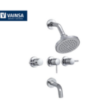 MEZCLADORA PARA DUCHA TINA C/ SALIDA .  VAINSA