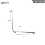 AGARRADERA PARED HOR.2 - LEEYES - Imagen 2