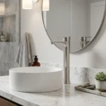 LAVT MEZ MONOC PICO ALTO INOX - TREBOL - Imagen 2