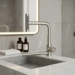 LAVD MEZ MONOC PICO GIRAT+S.CASCADA INOX - Imagen 2