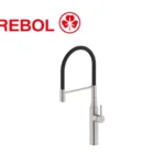 LAVD MEZ MONOC ALTO C/PICO FLEX INOX - TREBOL