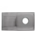 LAVADERO DE COCINA ULTRAINOX® ARGOS XL® 80 X 43.5 X 18 CM - METUSA MILENIUM - Imagen 4