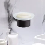 PORTA JABONERA MARTINI BLACK - VAINSA - Imagen 3