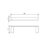 TOALLERO DE ANILLO BELLINI GOLD - VAINSA - Imagen 2