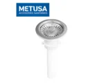 DESAGÜE CANASTILLA PREMIUM 3 1/2" X 8" PARA LAVADERO DE COCINA - METUSA