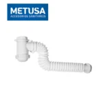 TRAMPA FLEX BOTELLA 1 1/2" - 1 1/4" + CONECTOR SOLUCIÓN - METUSA