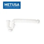 TRAMPA FLEX “P” 1 1/2" - 1 1/4" + CONECTOR SOLUCIÓN - METUSA