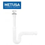 TRAMPA FLEX CON DESAGÜE DE 1 1/4" X 10" - METUSA