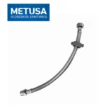 TUBO DE ABASTO ULTRAFLEX® PARA LAVATORIO Y LAVADERO 1/2” X 1/2” X 100 CM M-H - METUSA
