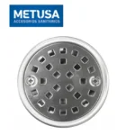 SUMIDERO CIRCULAR DE ACERO INOXIDABLE 4" - METUSA