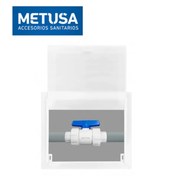 TAPA SOLUCIÓN HÉRCULES BLANCO PARA LLAVE DE PASO - METUSA