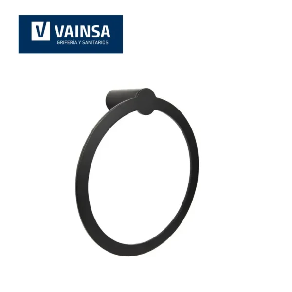 TOALLERO DE ANILLO MARTINI BLACK - VAINSA