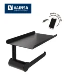 PAPELEREA CON REPISA MARTINI BLACK - VAINSA