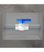 VÁLVULA PESADA ESFÉRICA PVC 1” EMBONAR - METUSA - Imagen 2