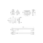 KIT DE ACCESORIOS PUNTA SAL BLANCO - ITALGRIF - Imagen 2