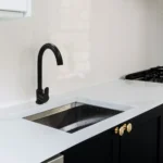 MONOCOMANDO PARA LAVADERO AL MUEBLE NEGRO MATTE - ITALGRIF - Imagen 2