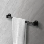 TOALLERO DE BARRA NEGRO - ITALGRIF - Imagen 2