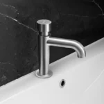 LLAVE LAVATORIO TEMPORIZADA BAJA INOX - VAINSA - Imagen 2