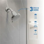MEZCLADORA DE DUCHA IBIZA CON SALIDA - VAINSA - Imagen 2